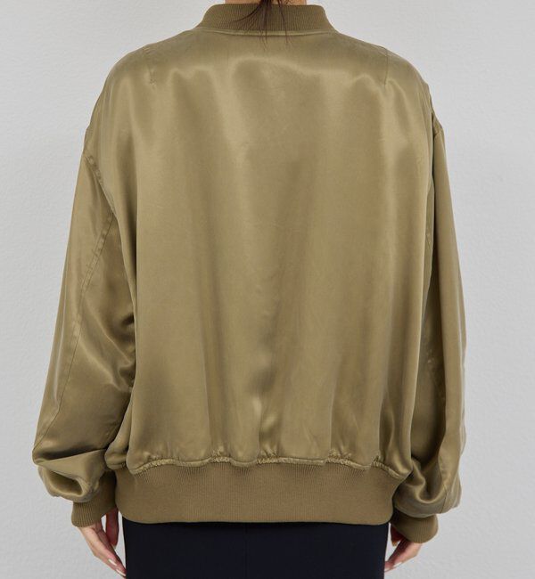  「キュプラサテンブルゾン」|ベスト・ジレ|