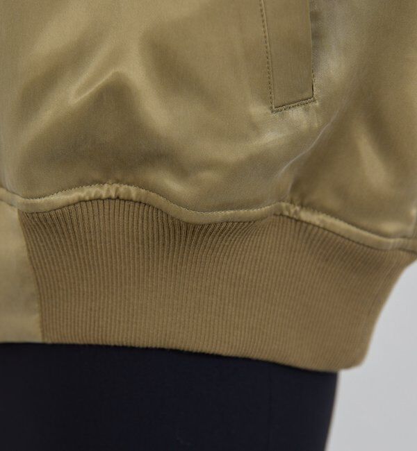  「キュプラサテンブルゾン」|ベスト・ジレ|