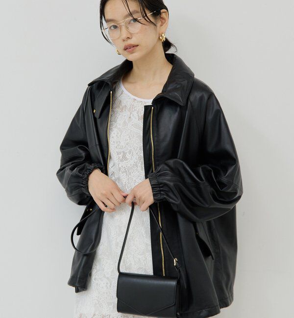  「レザーブルゾン」|ブルゾン・スタジャン|