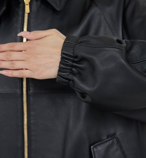  「レザーブルゾン」|ブルゾン・スタジャン|