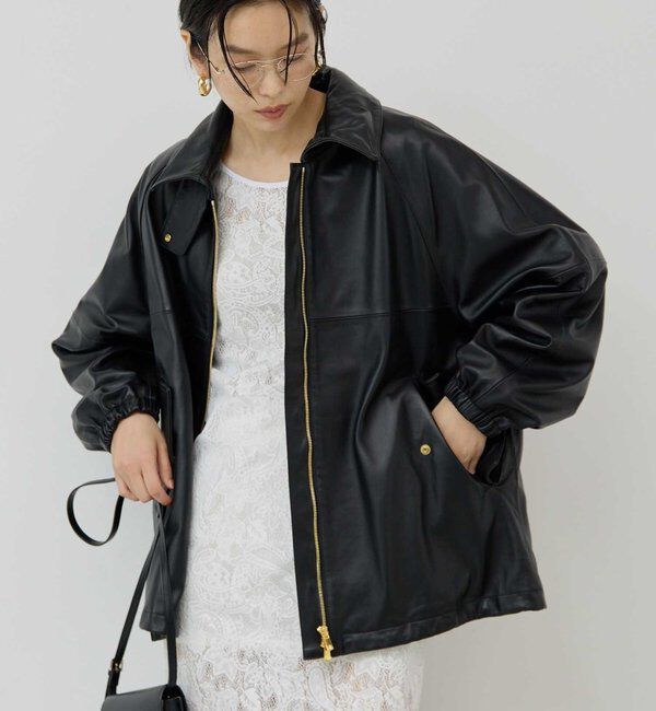  「レザーブルゾン」|ブルゾン・スタジャン|