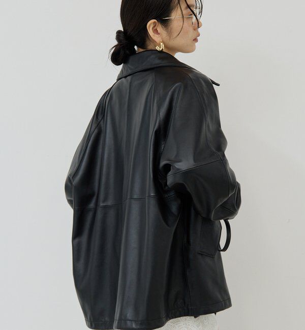  「レザーブルゾン」|ブルゾン・スタジャン|