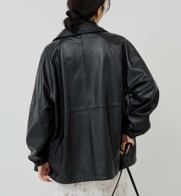  「レザーブルゾン」|ブルゾン・スタジャン|