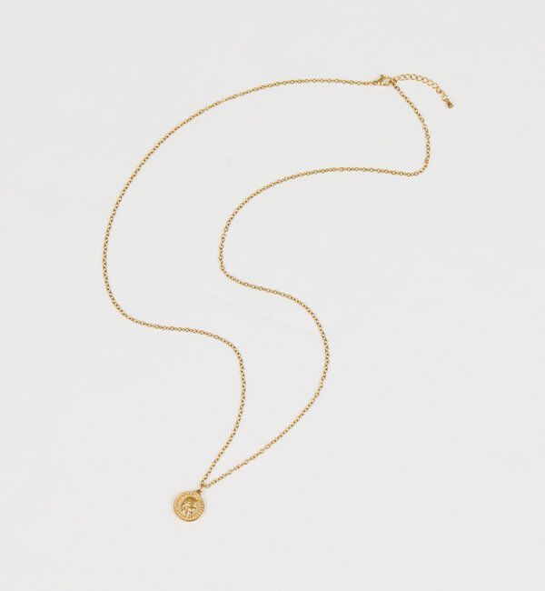  「ステンレスコインネックレス」|リング|