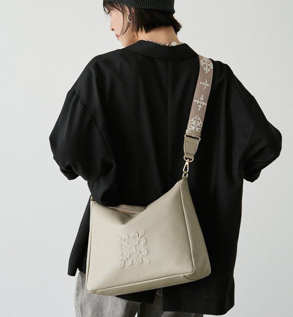  「エンボスモノグラム2WAYショルダーバッグ」|ショルダー・メッセンジャー|