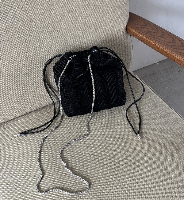  「ギャザー巾着バッグ」|トートバッグ|