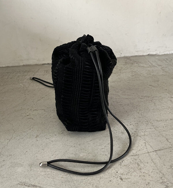 「ギャザー巾着バッグ」|トートバッグ|