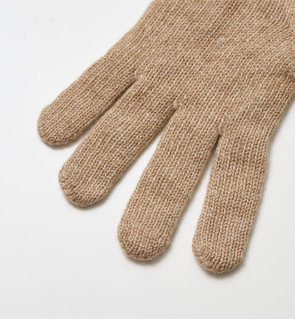 collex「【WILLIAM BRUNTON】カシミヤ ケーブル グローブ」|手袋|