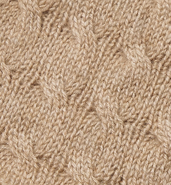 collex「【WILLIAM BRUNTON】カシミヤ ケーブル グローブ」|手袋|