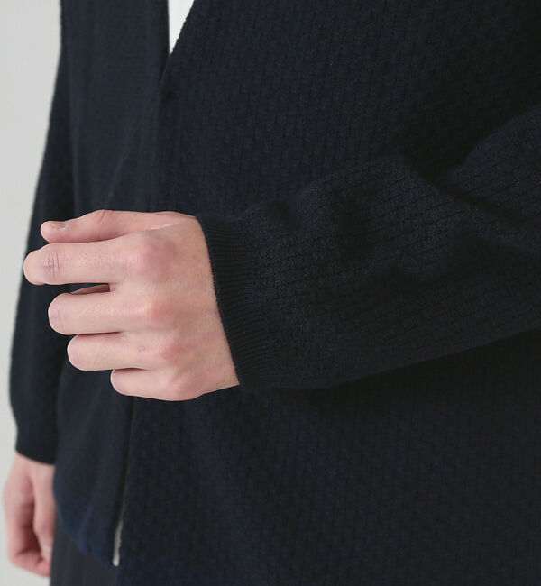 ABAHOUSE「格子柄 ワンボタン カーディガン」|カーディガン|