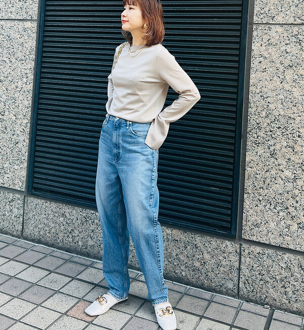 Rouge vif「スリーブスリット ニットプルオーバー」|ニット・セーター|