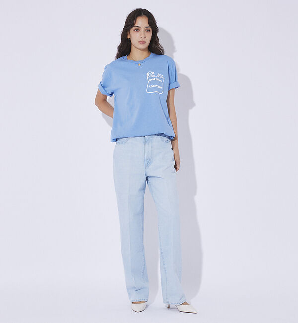 Rouge vif「【MIXTA/ミクスタ】プリント Tシャツ / ロゴTシャツ / ねこ / 半袖」|Tシャツ・カットソー|