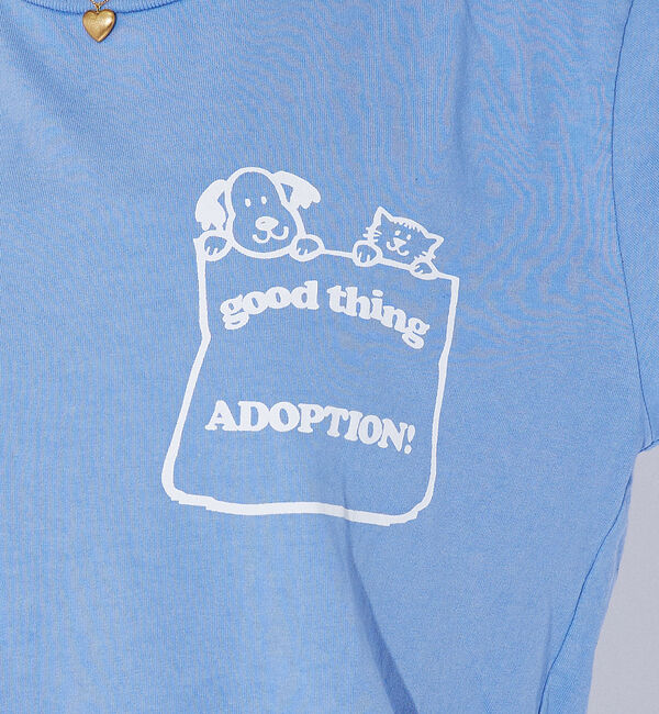 Rouge vif「【MIXTA/ミクスタ】プリント Tシャツ / ロゴTシャツ / ねこ / 半袖」|Tシャツ・カットソー|