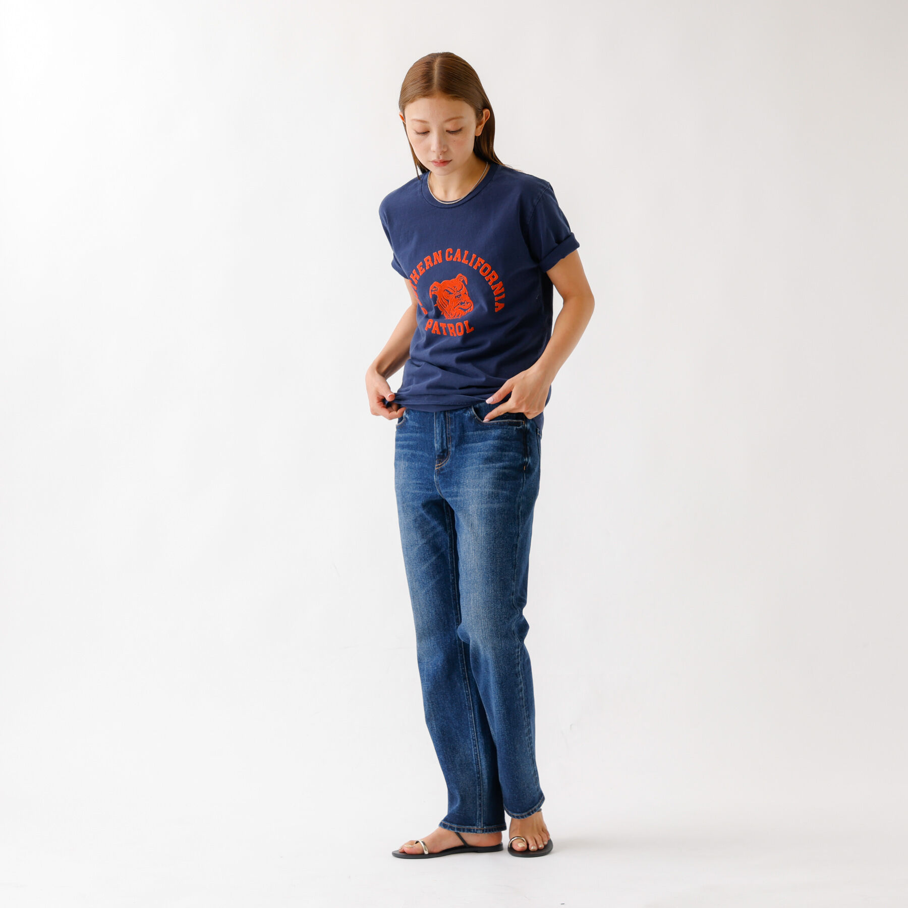 Rouge vif「【MIXTA/ミクスタ】プリント Tシャツ / ロゴTシャツ / ねこ / 半袖」|Tシャツ・カットソー|