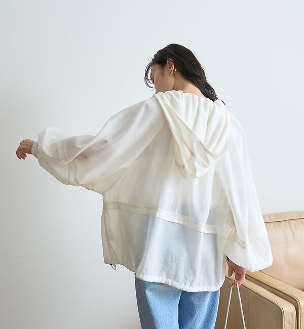 Rouge vif「フィブリルシアーフーディーブルゾン」|ブルゾン・スタジャン|