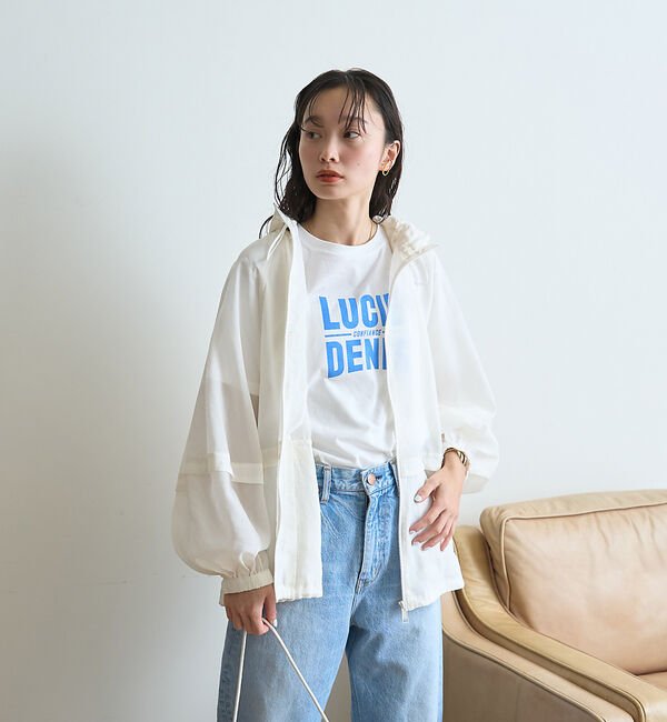 Rouge vif「フィブリルシアーフーディーブルゾン」|ブルゾン・スタジャン|