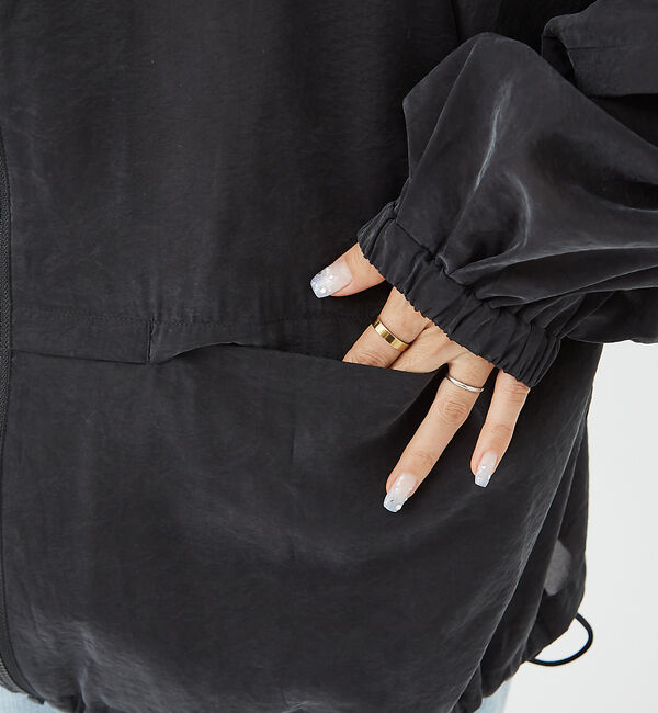 Rouge vif「フィブリルシアーフーディーブルゾン」|ブルゾン・スタジャン|