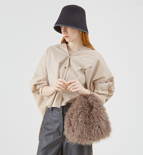 LOWELL things「Shaggy/3WAYファーバッグ」|トートバッグ|