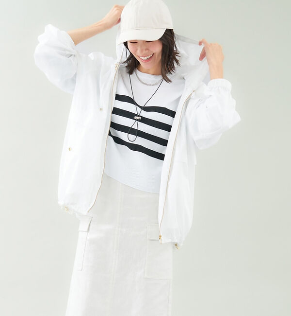 abahouse mavie「撥水ギャザーマウンテンパーカー」|その他|