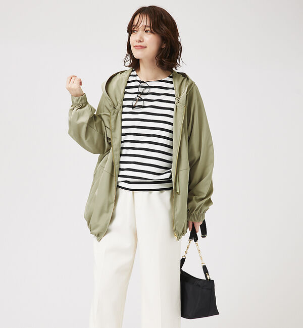 abahouse mavie「撥水ギャザーマウンテンパーカー」|その他|