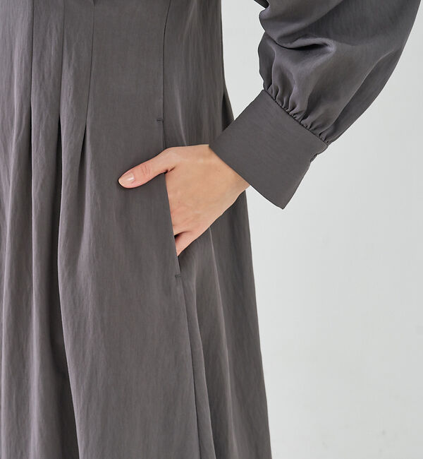 abahouse mavie「【大人のいちまんワンピ】ウエストタックワンピース」|ワンピース|