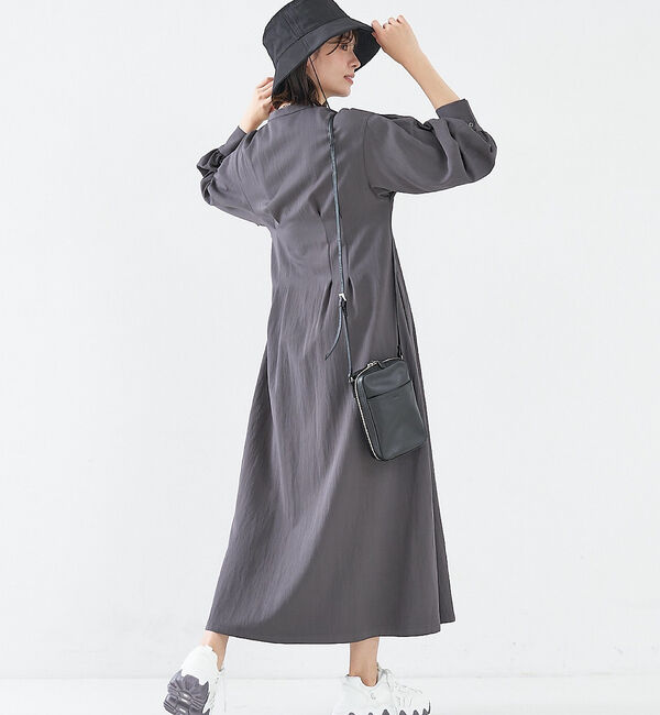 abahouse mavie「【大人のいちまんワンピ】ウエストタックワンピース」|ワンピース|