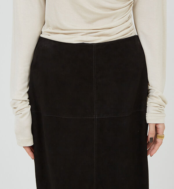 The Store by C' 「【COCUCA】ゴートスエードスカート」|スカート|