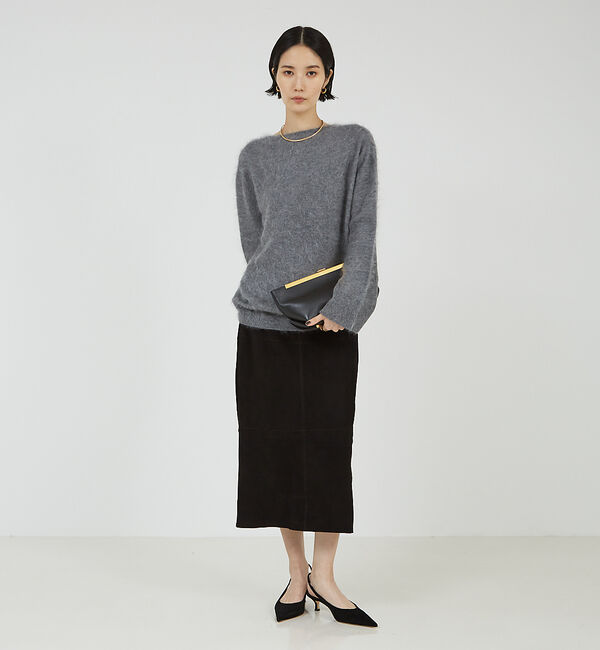 The Store by C' 「【COCUCA】ゴートスエードスカート」|スカート|