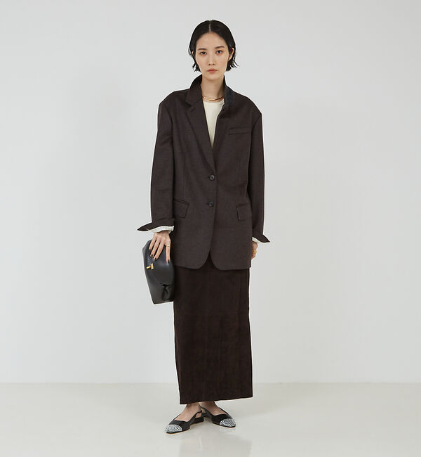 The Store by C' 「【COCUCA】ゴートスエードスカート」|スカート|