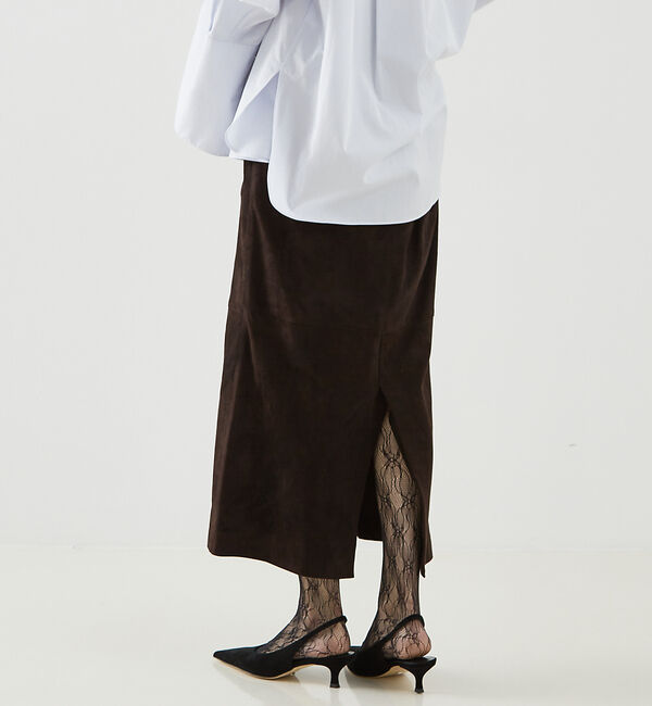 The Store by C' 「【COCUCA】ゴートスエードスカート」|スカート|