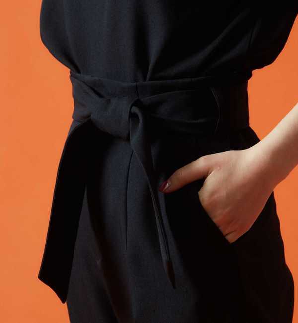 TIARA「麻調ハイウエストテーパードパンツ」|その他|