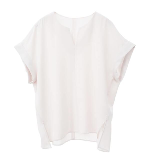 Liesse「キーネックオーバーブラウス」|シャツ・ブラウス|