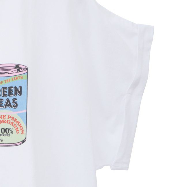 Soffitto「ヴィンテージ風プリント入りフレンチスリーブTシャツ」|Tシャツ・カットソー|