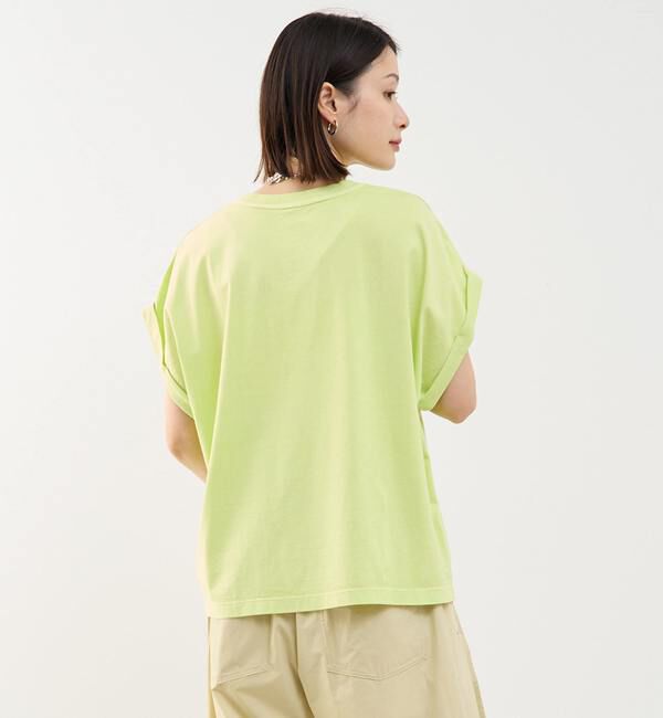 Soffitto「ヴィンテージ風プリント入りフレンチスリーブTシャツ」|Tシャツ・カットソー|