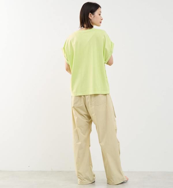 Soffitto「ヴィンテージ風プリント入りフレンチスリーブTシャツ」|Tシャツ・カットソー|