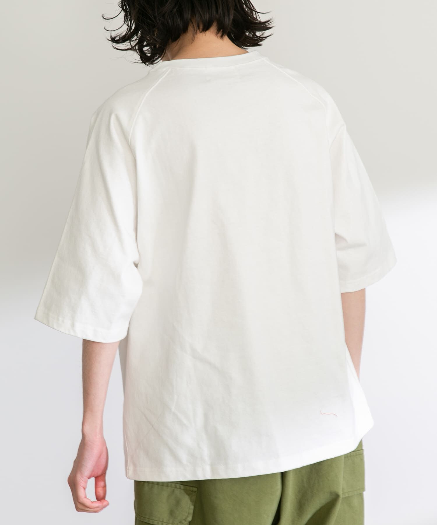 Sonny Label 「ナイロンポケット切替ハーフスリーブTEE」|Tシャツ・カットソー|