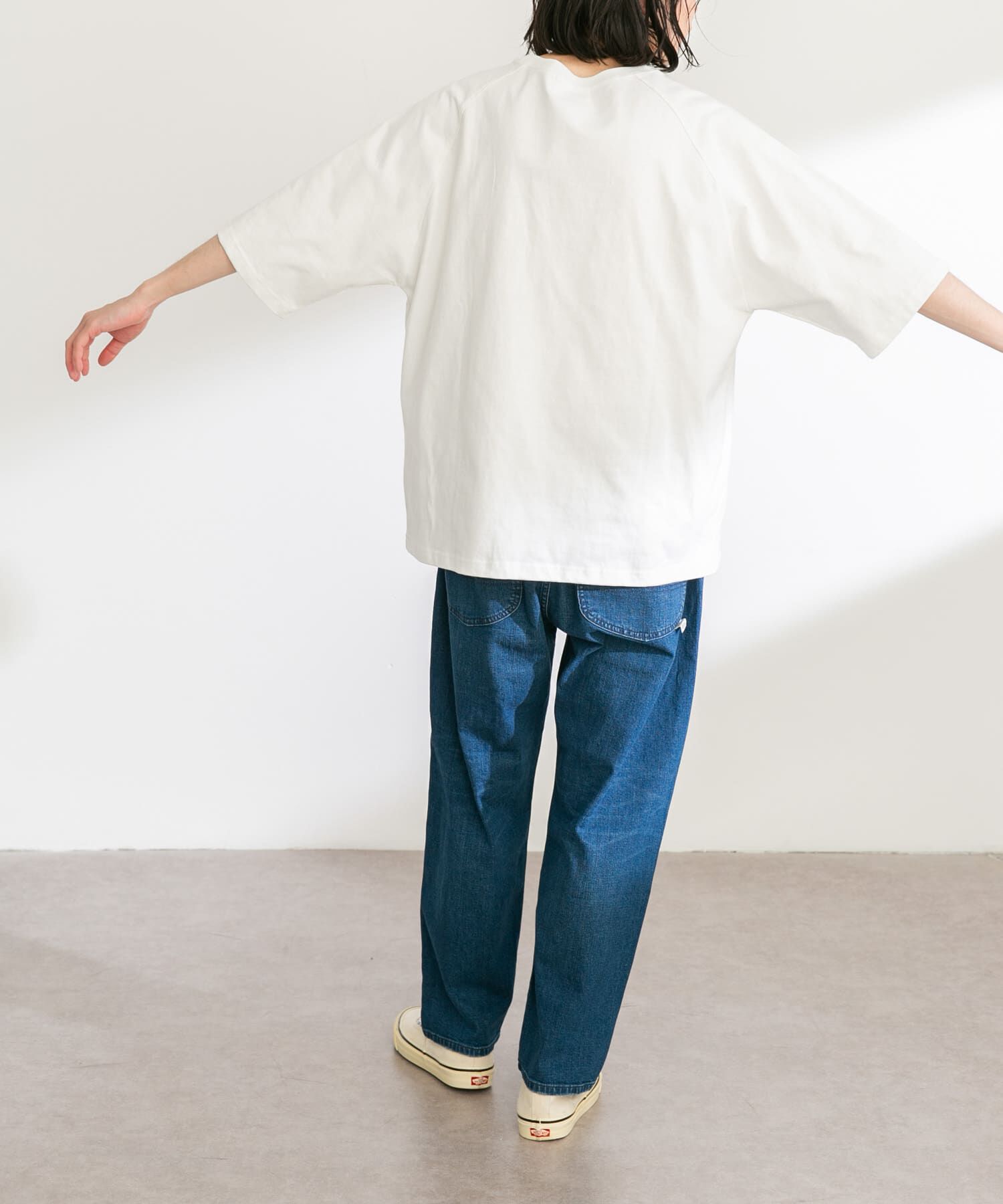 Sonny Label 「ナイロンポケット切替ハーフスリーブTEE」|Tシャツ・カットソー|