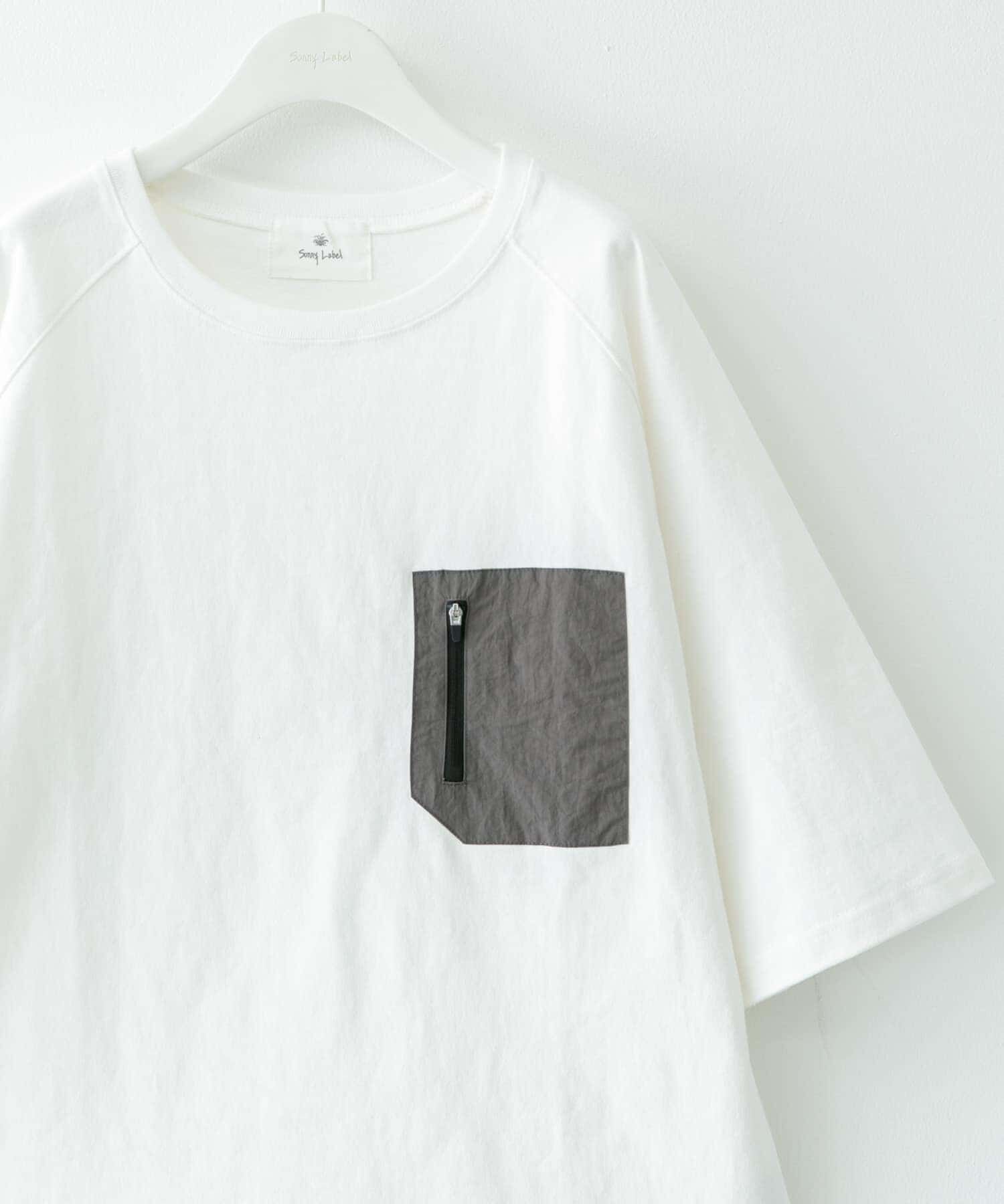 Sonny Label 「ナイロンポケット切替ハーフスリーブTEE」|Tシャツ・カットソー|