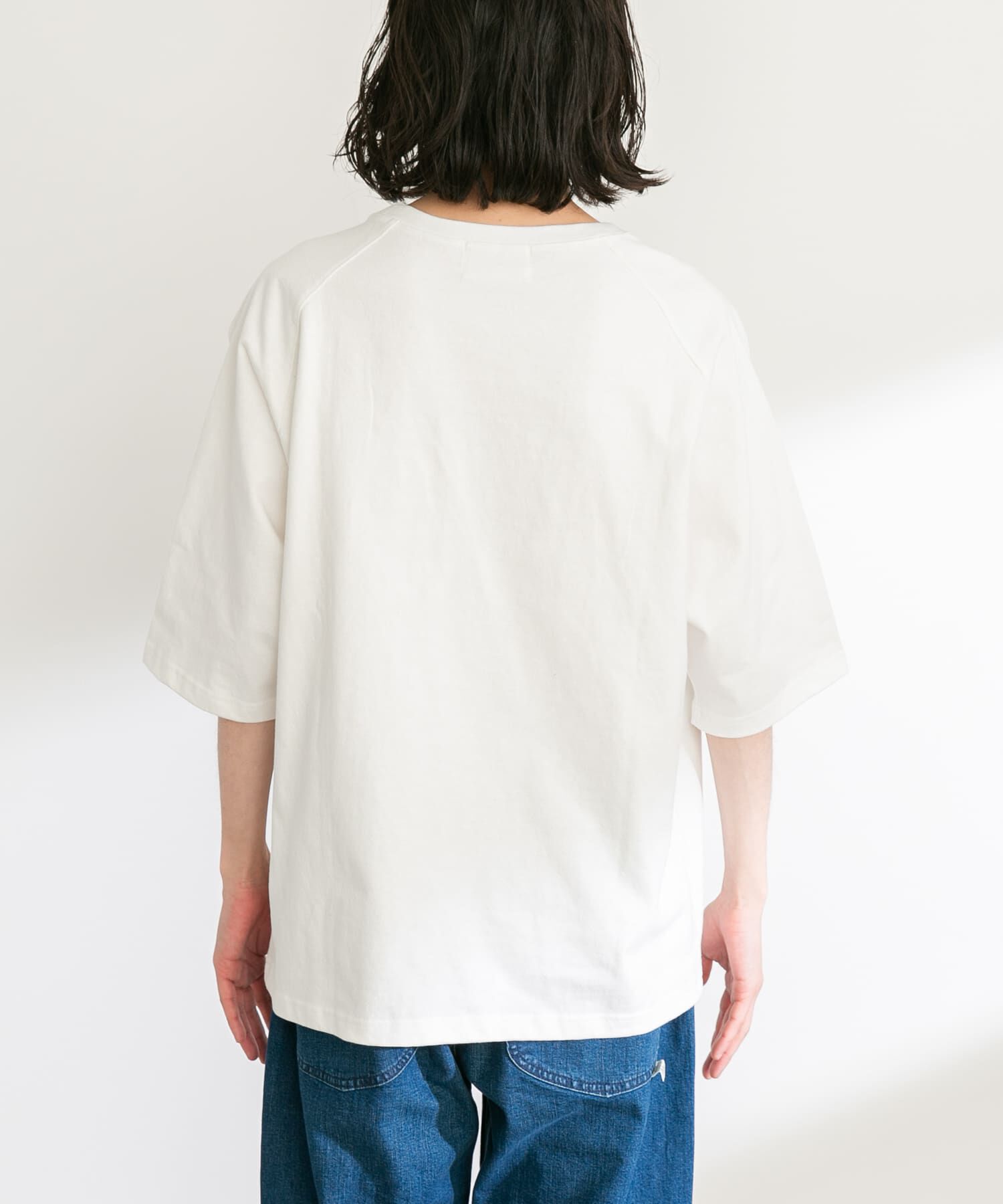 Sonny Label 「ナイロンポケット切替ハーフスリーブTEE」|Tシャツ・カットソー|