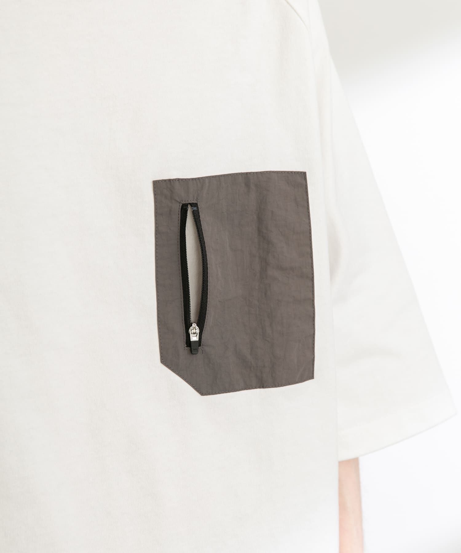 Sonny Label 「ナイロンポケット切替ハーフスリーブTEE」|Tシャツ・カットソー|