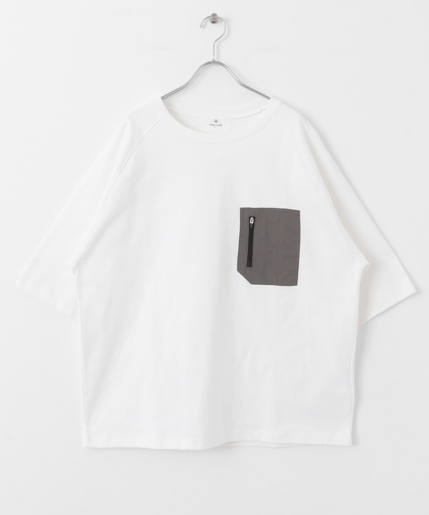 Sonny Label 「ナイロンポケット切替ハーフスリーブTEE」|Tシャツ・カットソー|