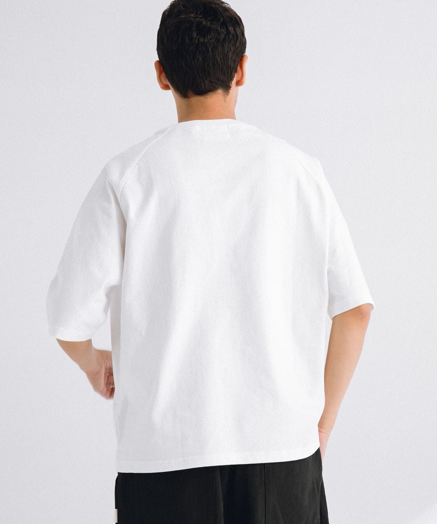 Sonny Label 「ナイロンポケット切替ハーフスリーブTEE」|Tシャツ・カットソー|