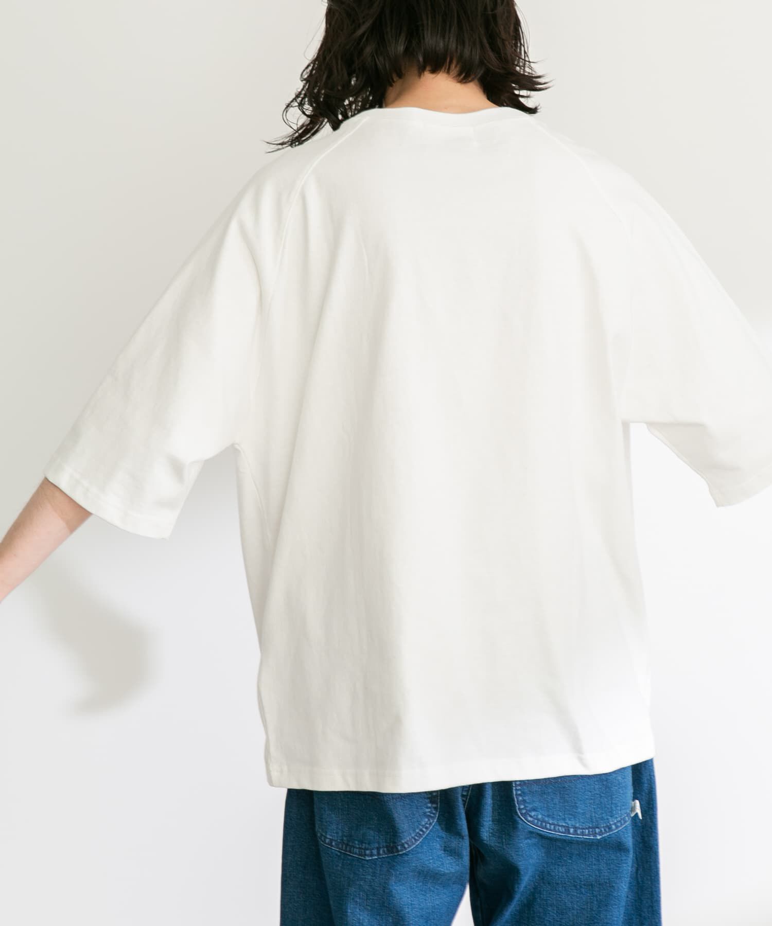 Sonny Label 「ナイロンポケット切替ハーフスリーブTEE」|Tシャツ・カットソー|