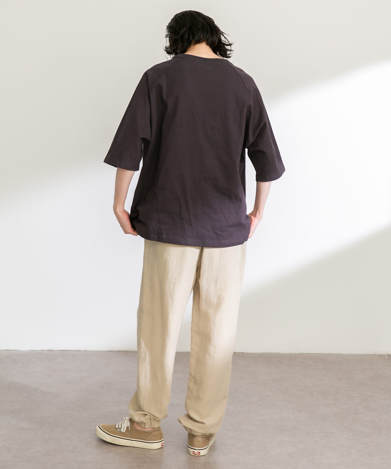 Sonny Label 「ナイロンポケット切替ハーフスリーブTEE」|Tシャツ・カットソー|