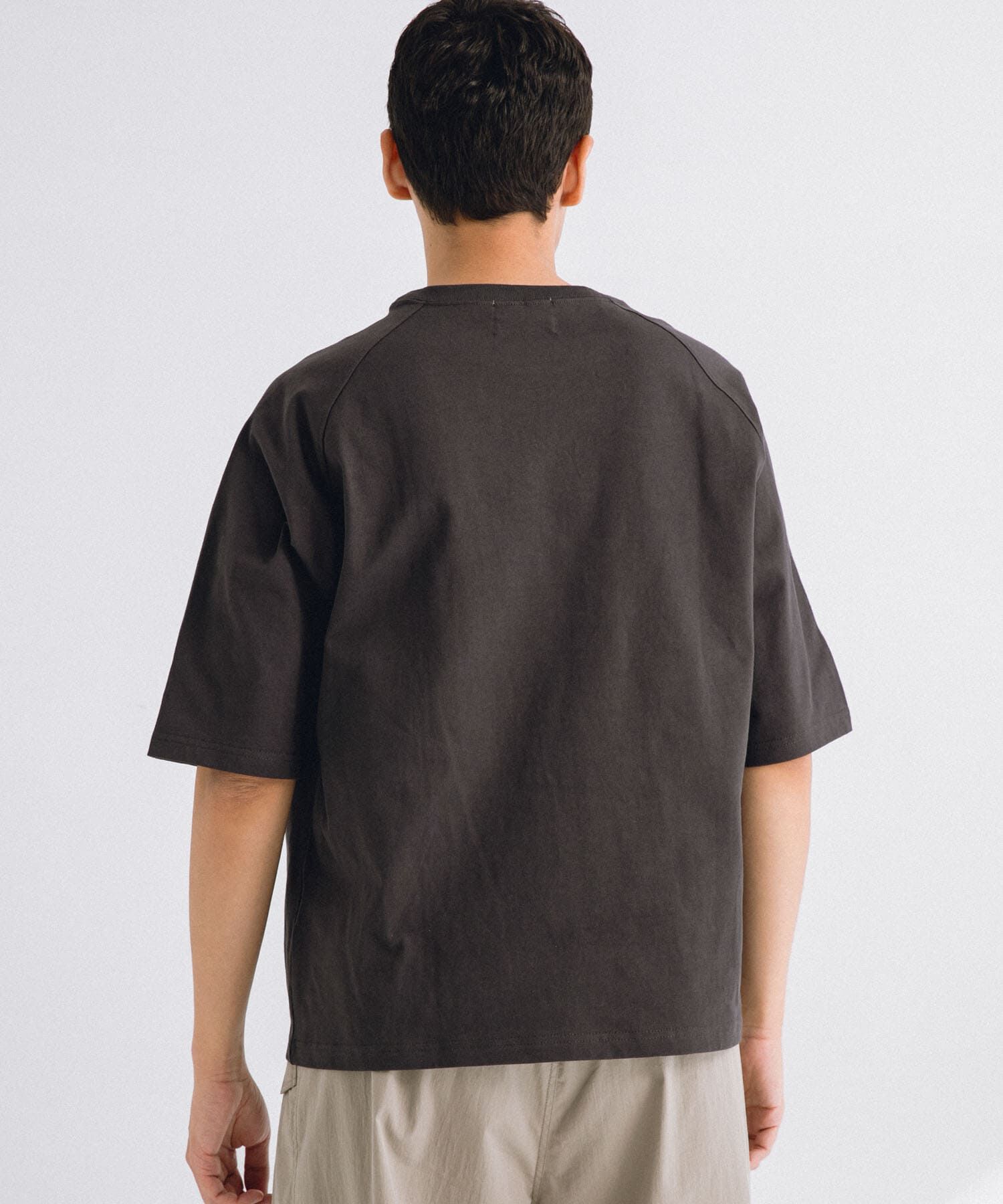 Sonny Label 「ナイロンポケット切替ハーフスリーブTEE」|Tシャツ・カットソー|