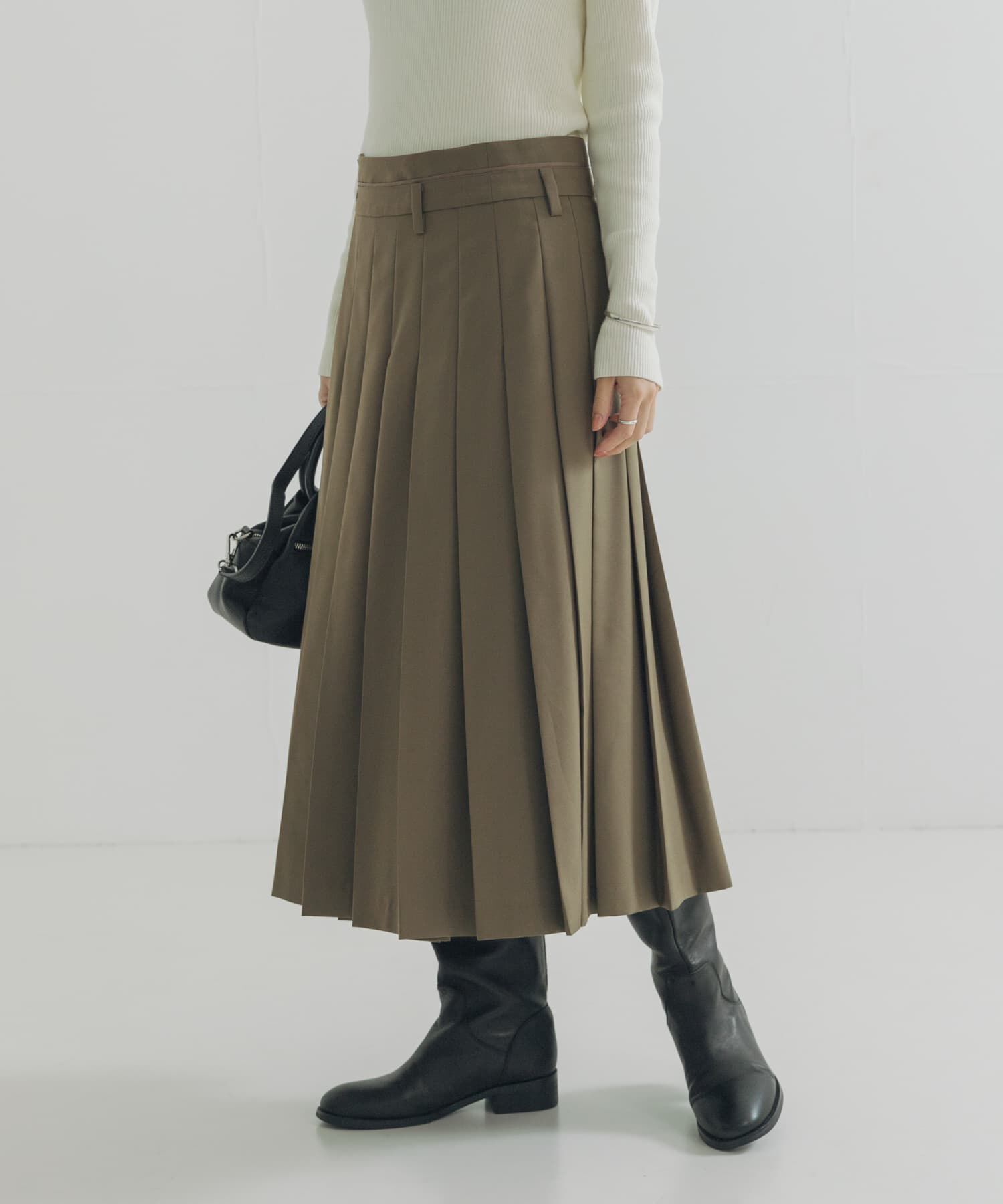 URBAN RESEARCH「ラッププリーツスカート」|スカート|