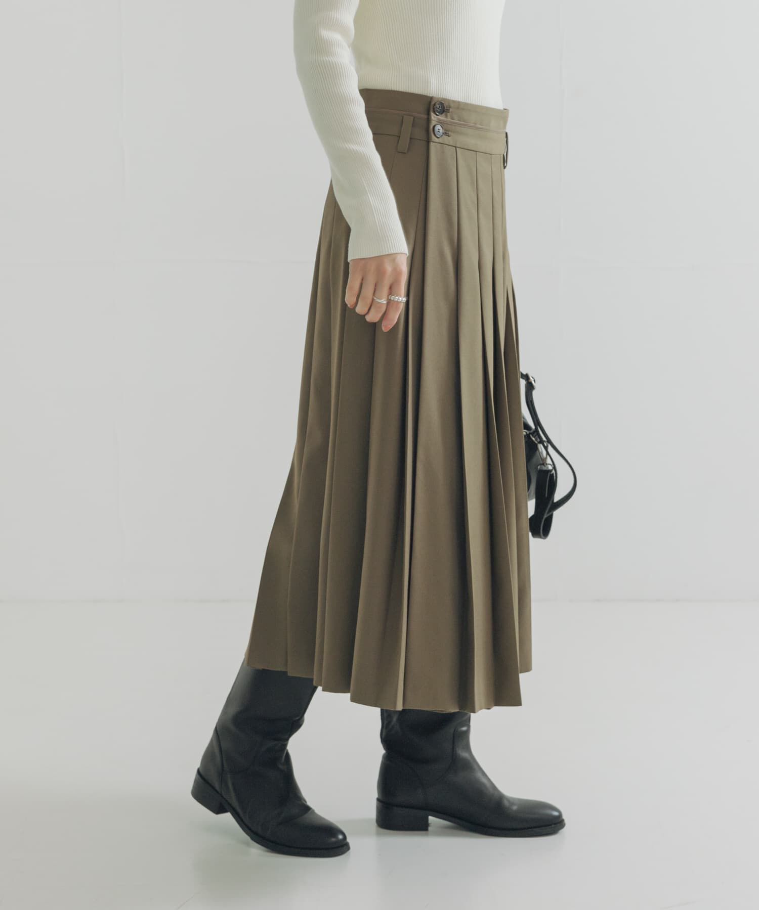 URBAN RESEARCH「ラッププリーツスカート」|スカート|