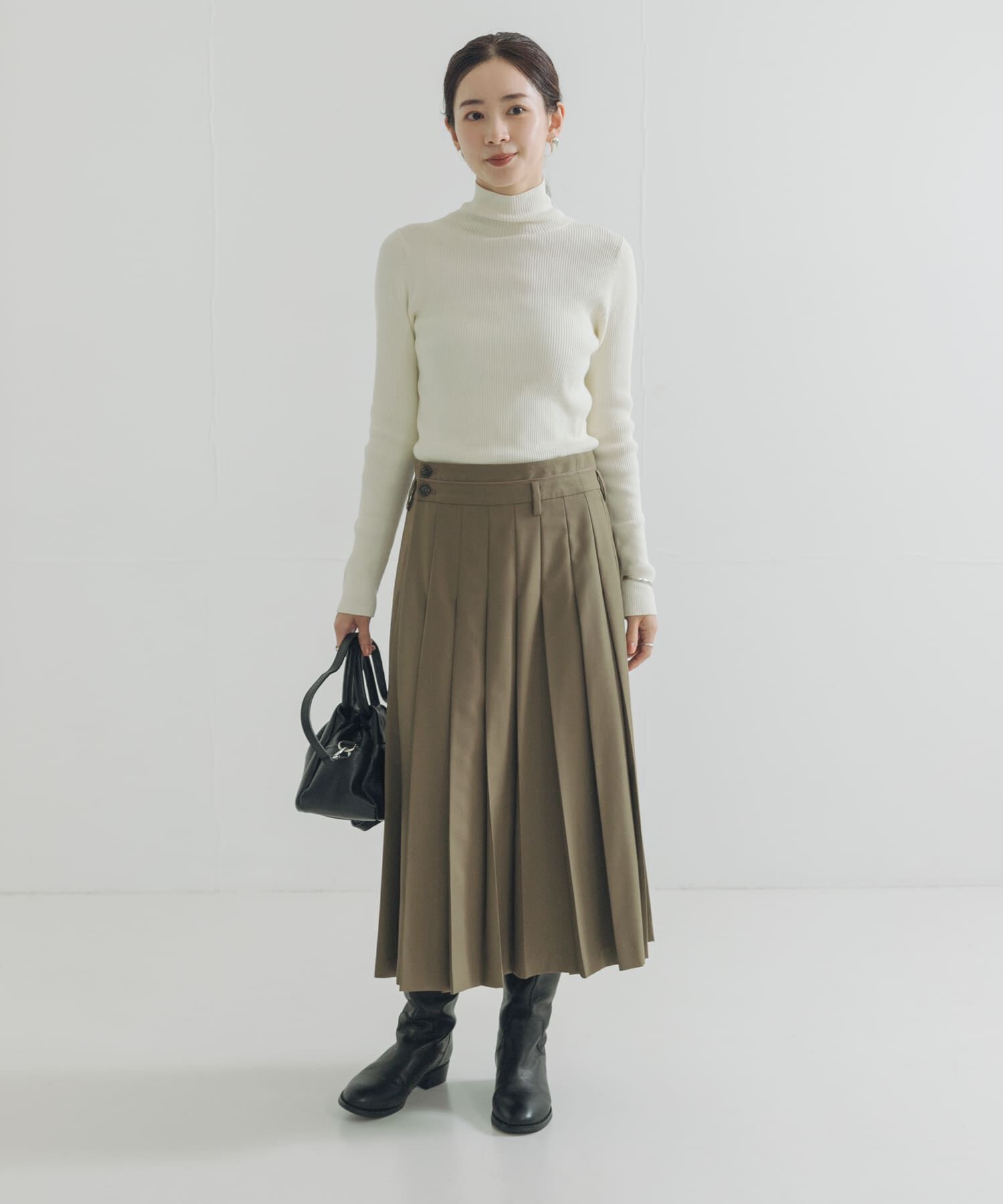 URBAN RESEARCH「ラッププリーツスカート」|スカート|