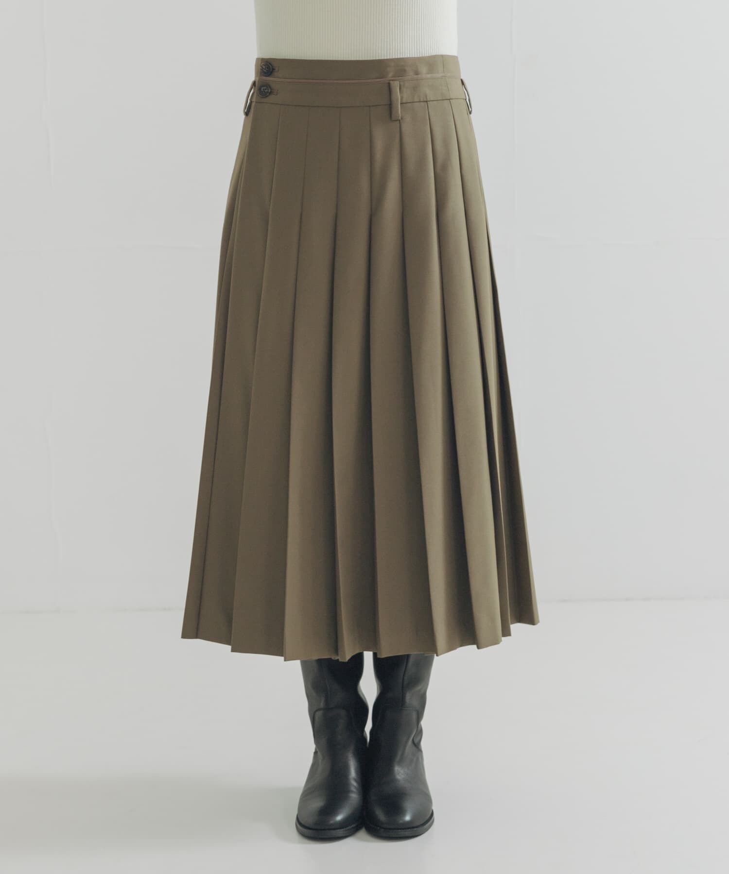 URBAN RESEARCH「ラッププリーツスカート」|スカート|