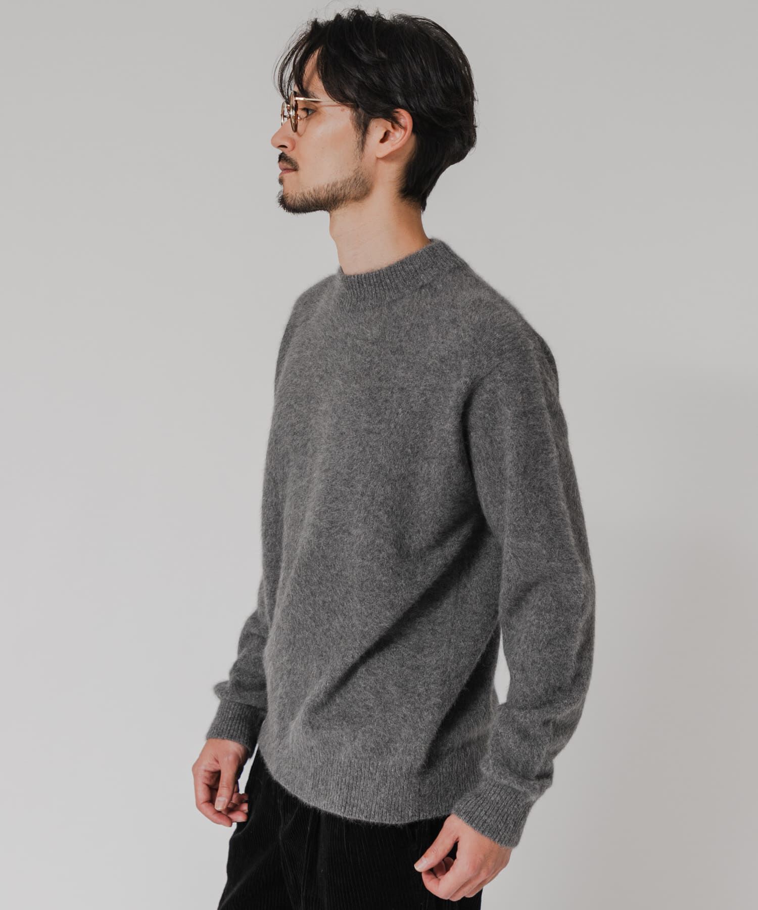 URBAN RESEARCH「FOX CASHMERE CREW-NECK KNIT」|ニット・セーター|